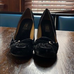 Lanvin hiver 2005 velvet heels